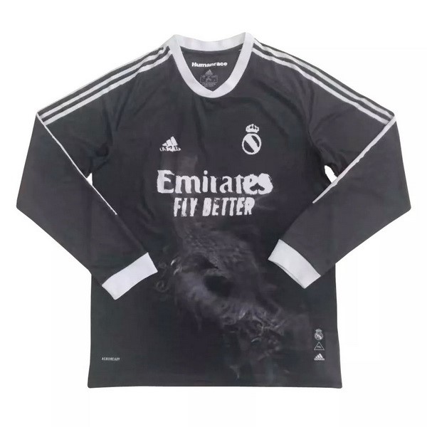 Tailandia Camiseta Real Madrid Human Race ML 2020 2021 Negro